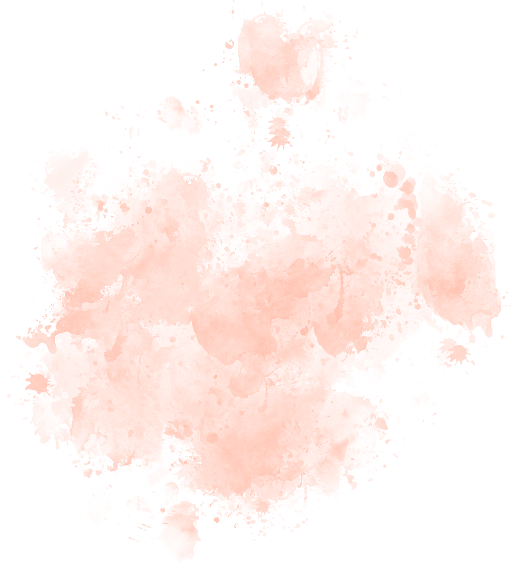 Peach Abstract Watercolor 3